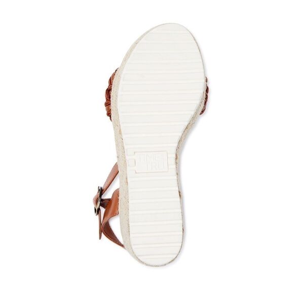 Time and Tru Women's Braided Wedge Sandals size 10 - Picture 3 of 3